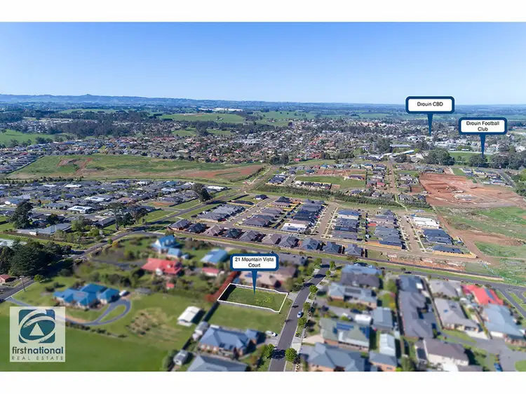 Fifth view of Homely land listing, 21 Mountain Vista Court, Drouin VIC 3818