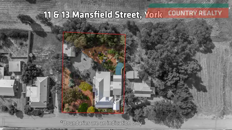 11 & 13 Mansfield Street, York WA 6302