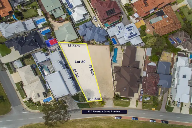 Third view of Homely land listing, LOT 89, 277 Riverton Drive, Shelley WA 6148
