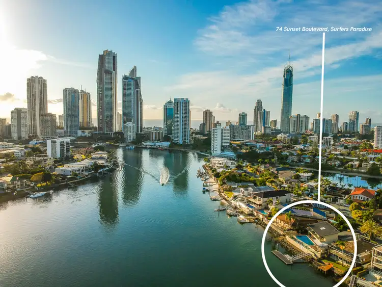 Second view of Homely house listing, 74 Sunset Boulevard, Surfers Paradise QLD 4217