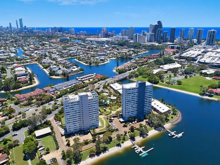 Main view of Homely unit listing, 23/54 Hooker Boulevard, Mermaid Waters QLD 4218