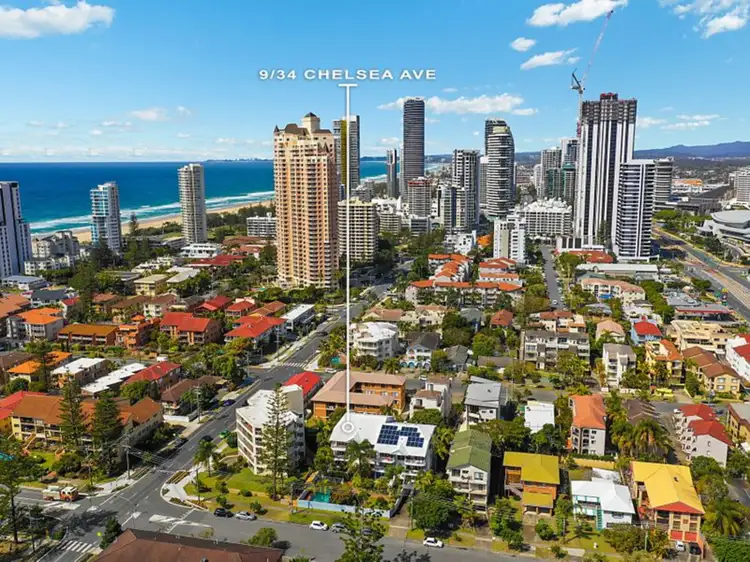 Second view of Homely apartment listing, 9/34-36 Chelsea Avenue, Broadbeach QLD 4218