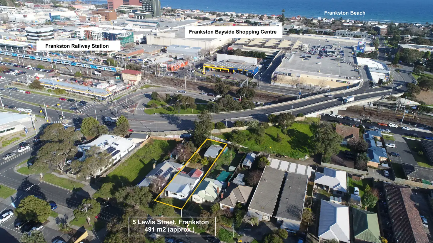 Main view of Homely house listing, 5 Lewis Street., Frankston VIC 3199