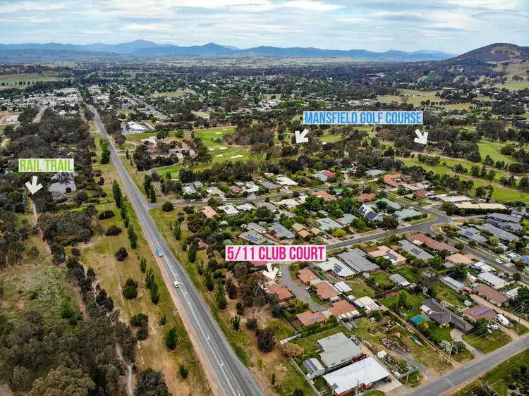 Main view of Homely unit listing, 5/11 Club Court, Mansfield VIC 3722