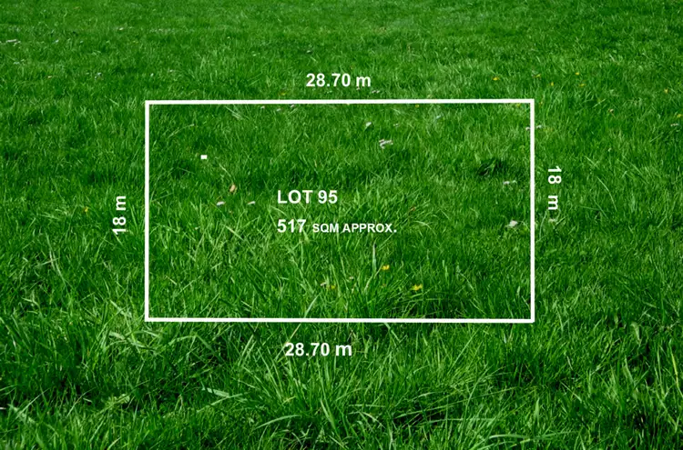 Main view of Homely land listing, LOT 95 Wakeful Crescent, Drouin VIC 3818
