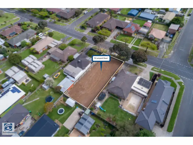 Main view of Homely land listing, 74 Lampards Road, Drouin VIC 3818