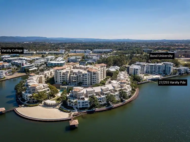 Main view of Homely apartment listing, 27/255 Varsity Parade, Varsity Lakes QLD 4227