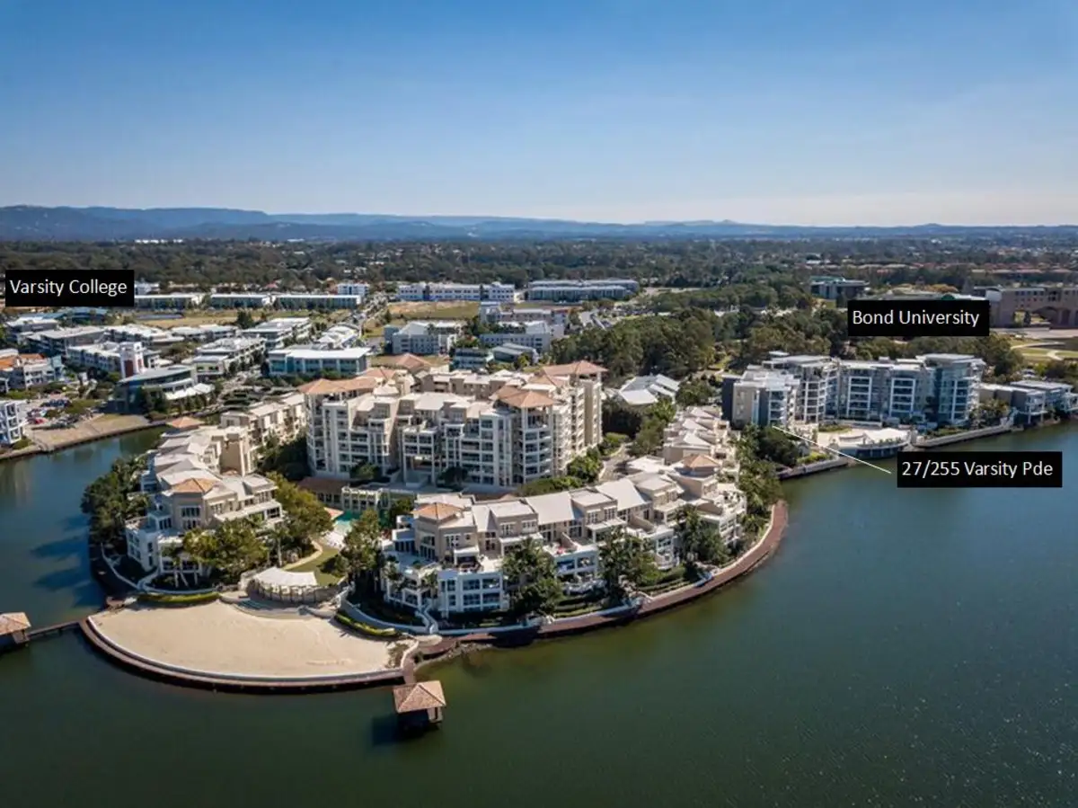 Main view of Homely apartment listing, 27/255 Varsity Parade, Varsity Lakes QLD 4227