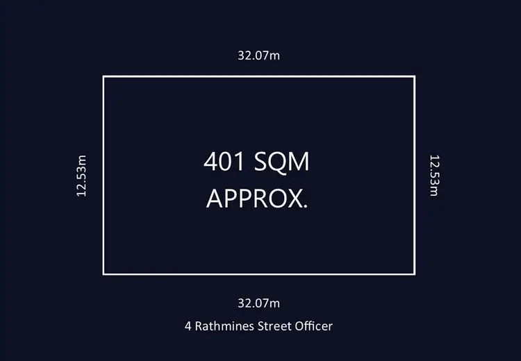 Main view of Homely land listing, 4 Rathmines Street, Officer VIC 3809