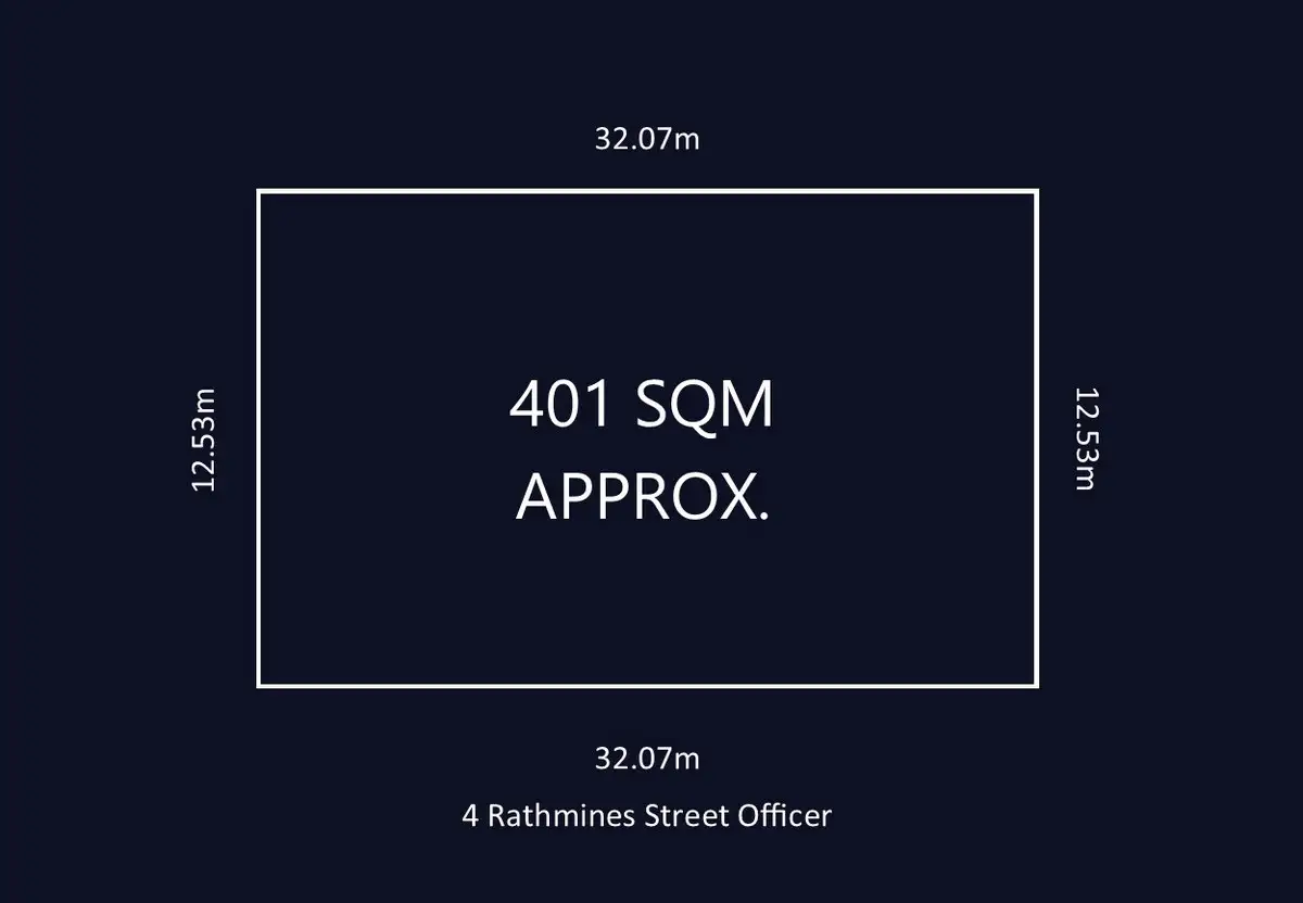 Main view of Homely land listing, 4 Rathmines Street, Officer VIC 3809