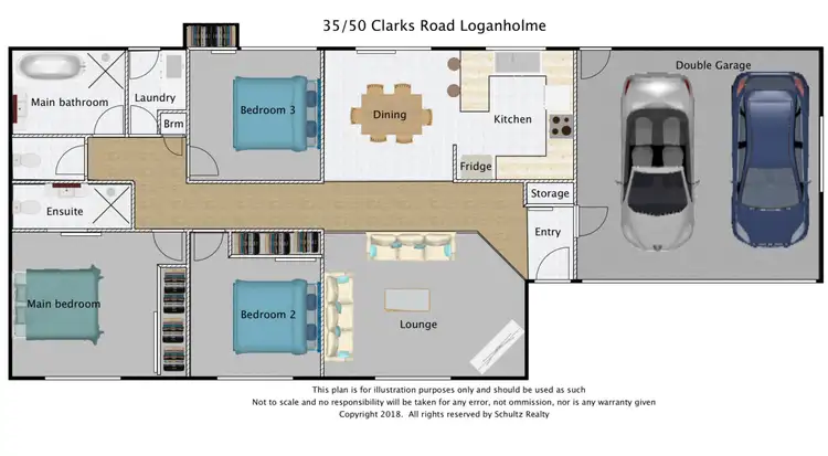 Fifth view of Homely house listing, 35/50 Clarks Road, Loganholme QLD 4129