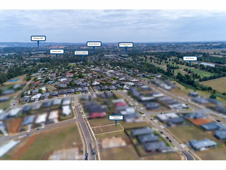 Second view of Homely land listing, 13 Peppercorn Crescent, Warragul VIC 3820