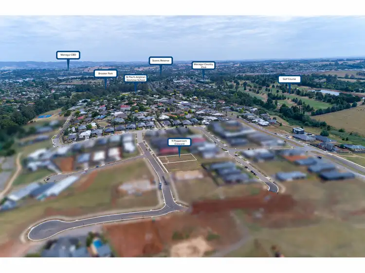 Third view of Homely land listing, 11 Peppercorn Crescent, Warragul VIC 3820