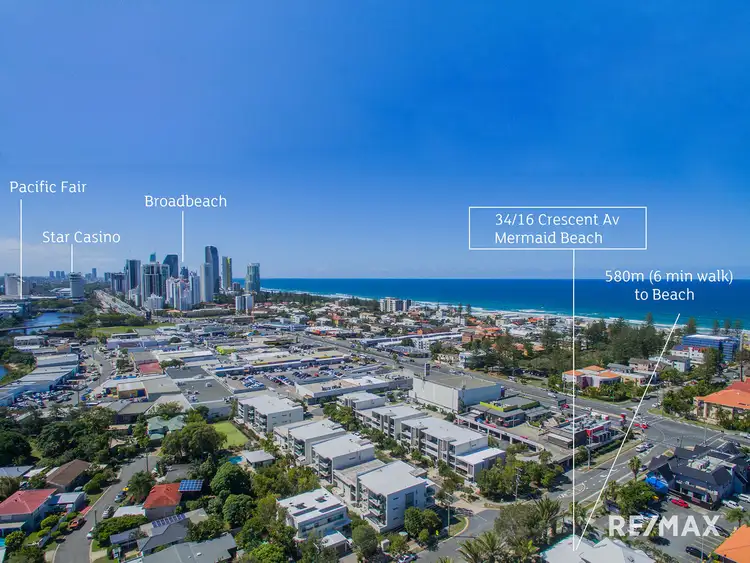 Third view of Homely townhouse listing, 34/16 Crescent Avenue, Mermaid Beach QLD 4218