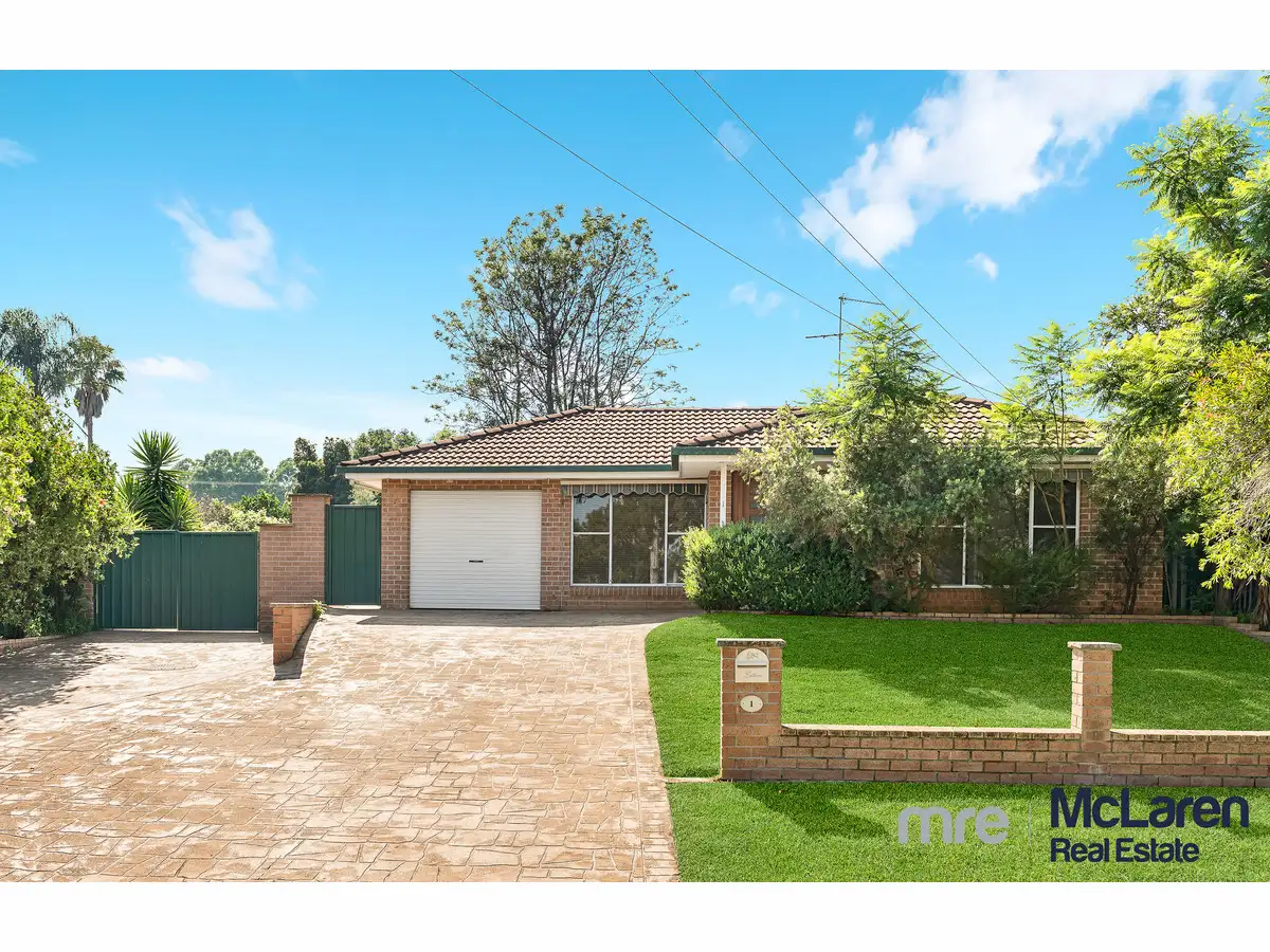Main view of Homely house listing, 1 Devitt Crescent, The Oaks NSW 2570