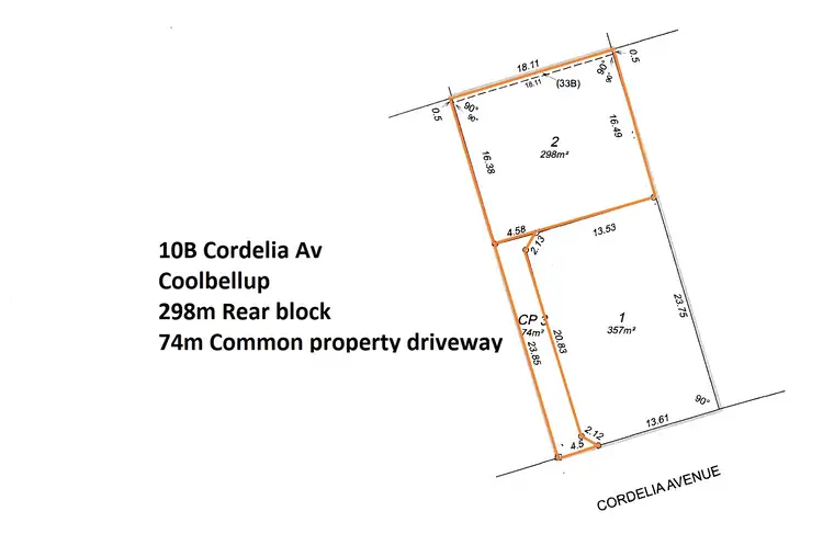 Main view of Homely land listing, 10a Cordelia Avenue, Coolbellup WA 6163