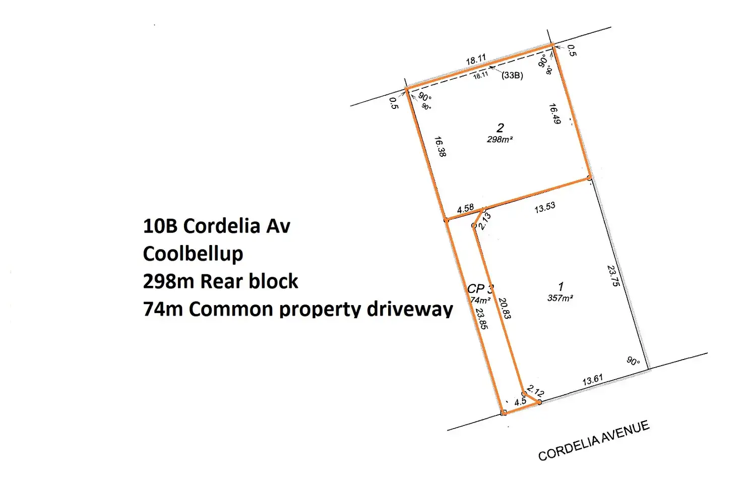 Main view of Homely land listing, 10a Cordelia Avenue, Coolbellup WA 6163