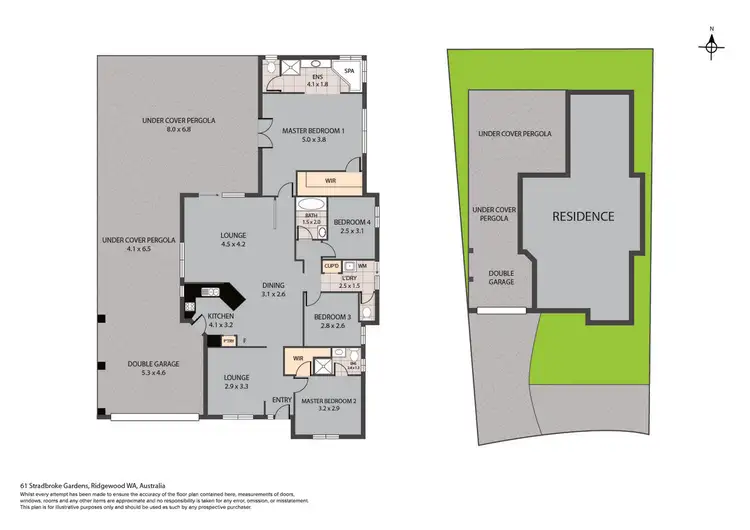 Third view of Homely house listing, 61 Stradbroke Gardens, Ridgewood WA 6030
