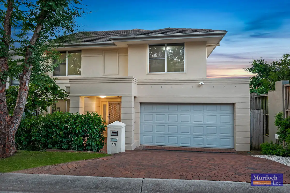 Main view of Homely house listing, 55 Skylark Circuit, Bella Vista NSW 2153