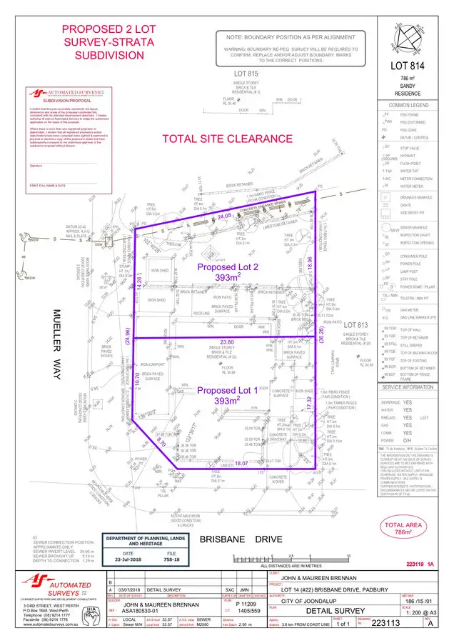 Second view of Homely land listing, 22 Brisbane Drive, Padbury WA 6025