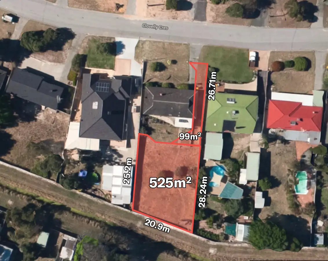 Main view of Homely land listing, Proposed Lot 2 25 Clovelly Crescent, Lynwood WA 6147