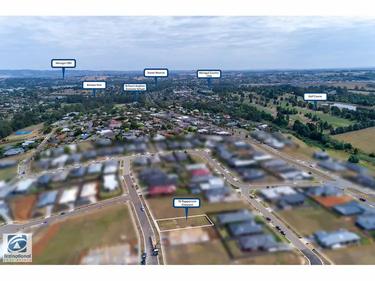 Second view of Homely land listing, 15 Peppercorn Crescent, Warragul VIC 3820
