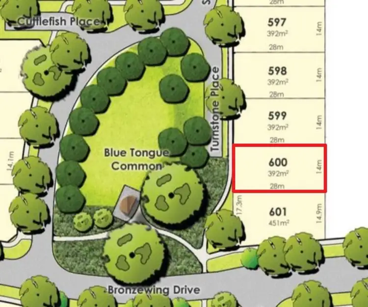 Main view of Homely land listing, LOT 600, 7 Turnstone Place, Cowes VIC 3922
