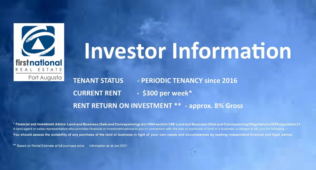 Main view of Homely house listing, 1 Abernethy Avenue, Port Augusta SA 5700