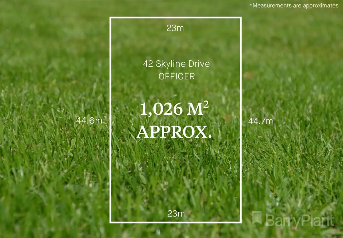 Main view of Homely land listing, 42 Skyline Drive, Officer VIC 3809