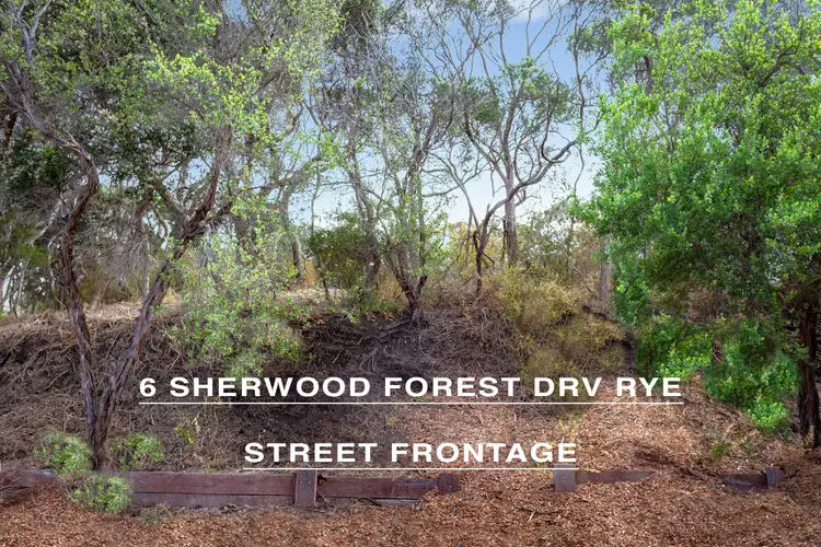 Third view of Homely land listing, 6 Sherwood Forest Dve, Rye VIC 3941