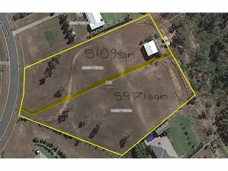 Third view of Homely land listing, LOT 249, 116 Perrott Drive, Rockyview QLD 4701