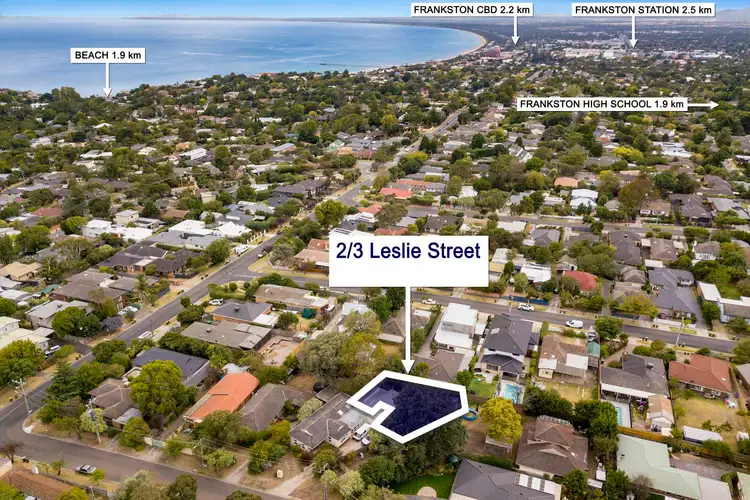 Third view of Homely unit listing, 2/3 Leslie Street, Frankston South VIC 3199