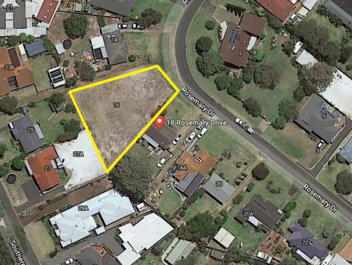 Main view of Homely land listing, 16 Rosemary Drive, Busselton WA 6280