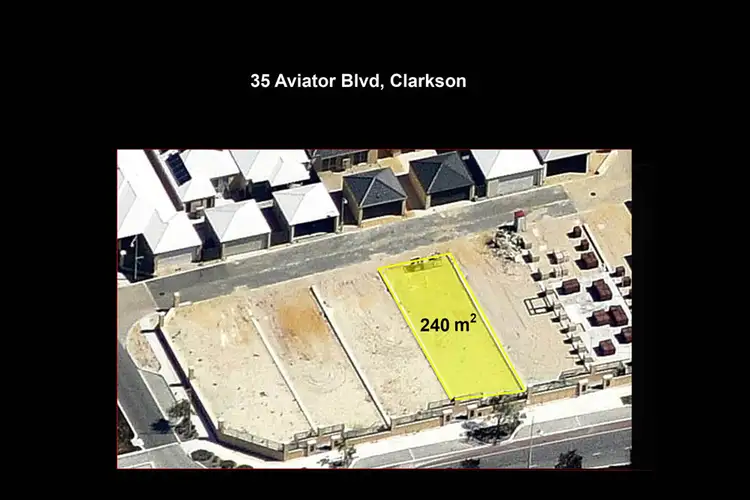 Second view of Homely land listing, 35 Aviator Boulevard, Clarkson WA 6030