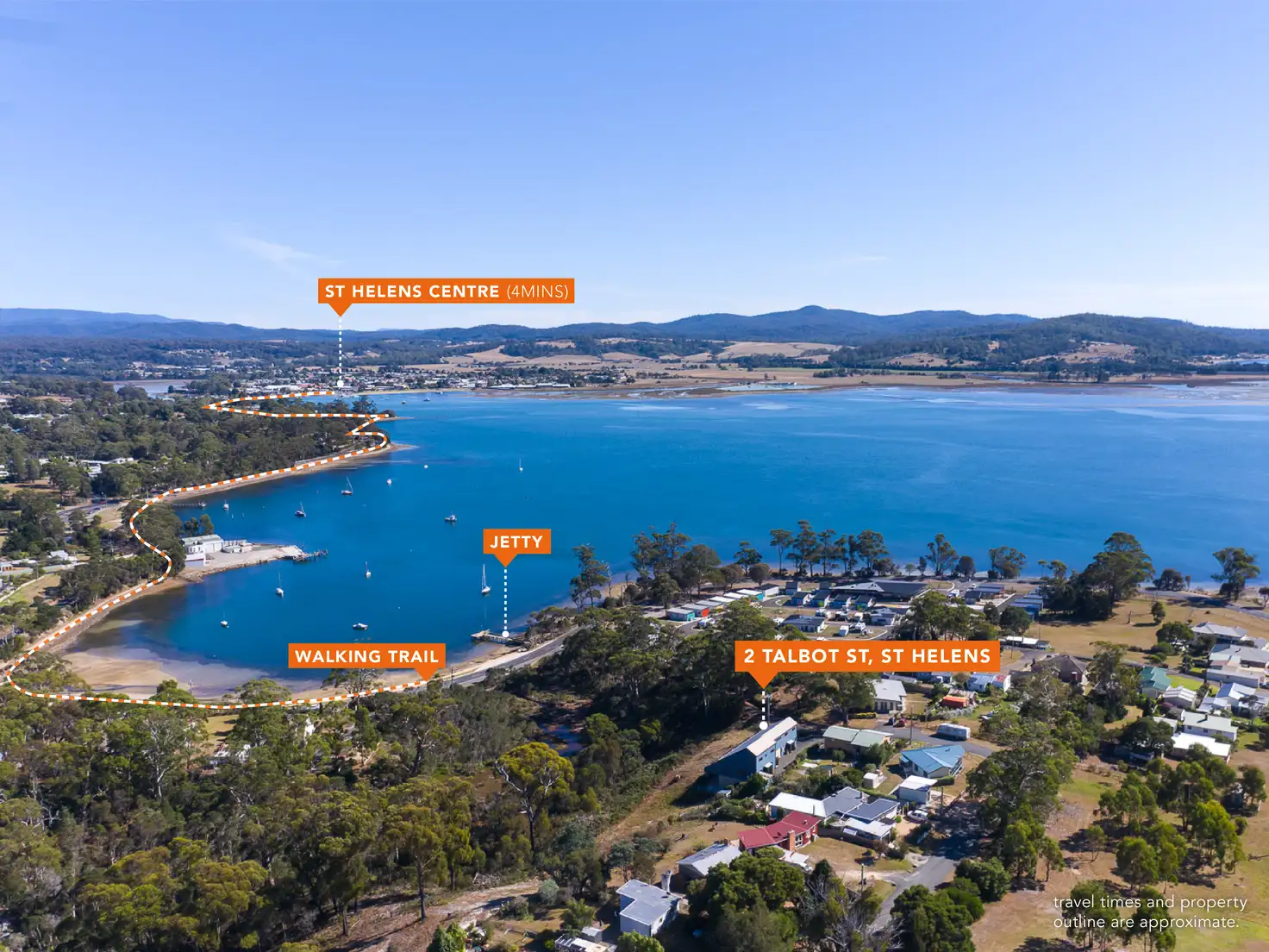 Main view of Homely house listing, 2 Talbot Street, St Helens TAS 7216