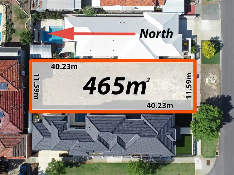 Second view of Homely land listing, 14 Milton Street, Mount Hawthorn WA 6016