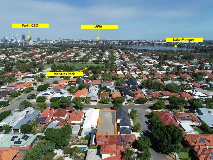 Third view of Homely land listing, 14 Milton Street, Mount Hawthorn WA 6016