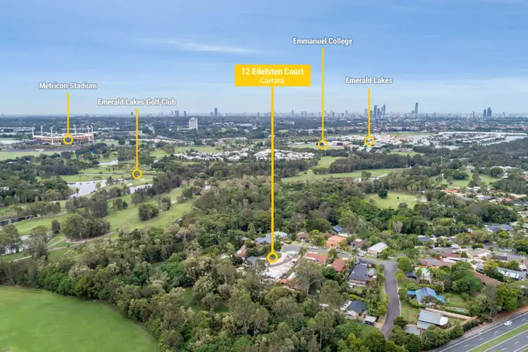 Third view of Homely house listing, 12 Edelsten Court, Carrara QLD 4211