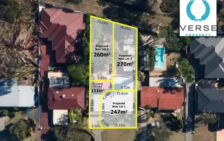 LOT 1-3, 49 Fleetwood Road, Lynwood WA 6147