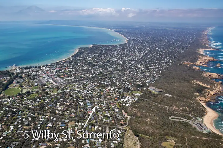 Main view of Homely house listing, 5 Wilby Street, Sorrento VIC 3943