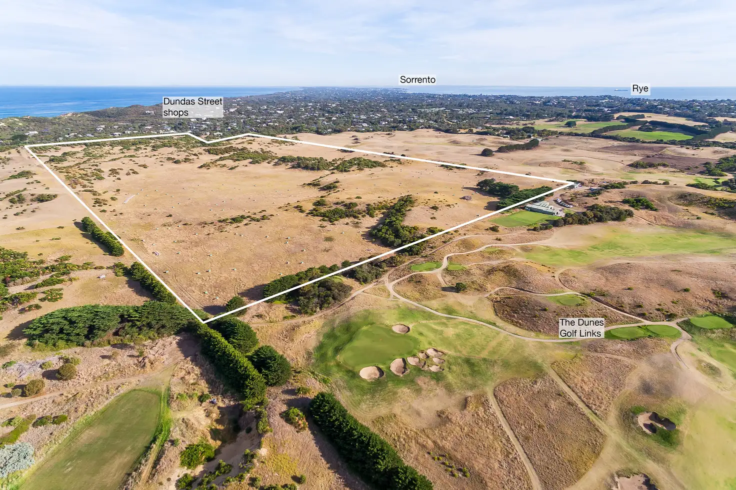 Main view of Homely land listing, 321 Dundas Street, Rye VIC 3941