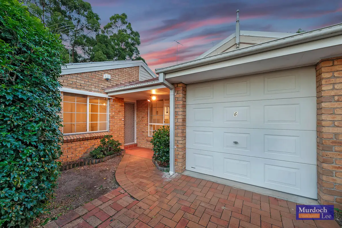 Main view of Homely villa listing, 6 Lyndhurst Way, Cherrybrook NSW 2126