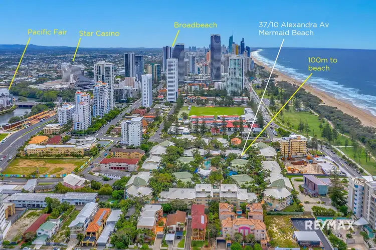 Second view of Homely unit listing, 37/10-16 Alexandra Avenue, Mermaid Beach QLD 4218