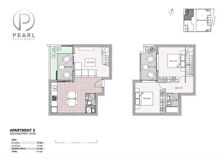 Sixth view of Homely apartment listing, 3/6 Raymond Lane, Parramatta NSW 2150