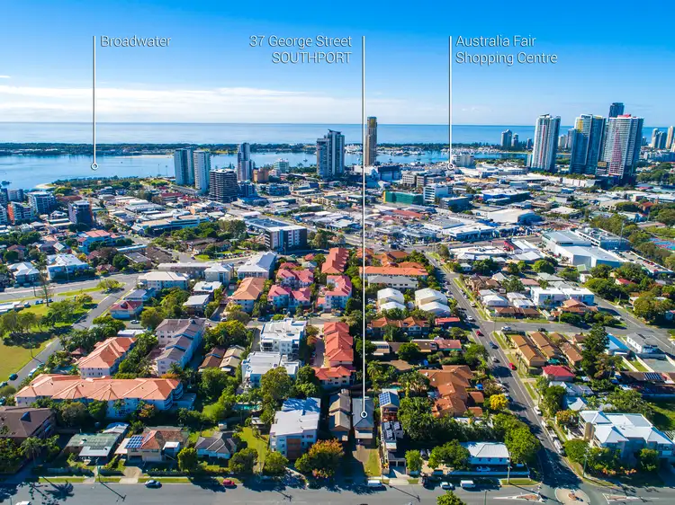 Main view of Homely semi-detached listing, 37 George Street, Southport QLD 4215