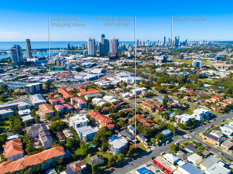 Second view of Homely semi-detached listing, 37 George Street, Southport QLD 4215