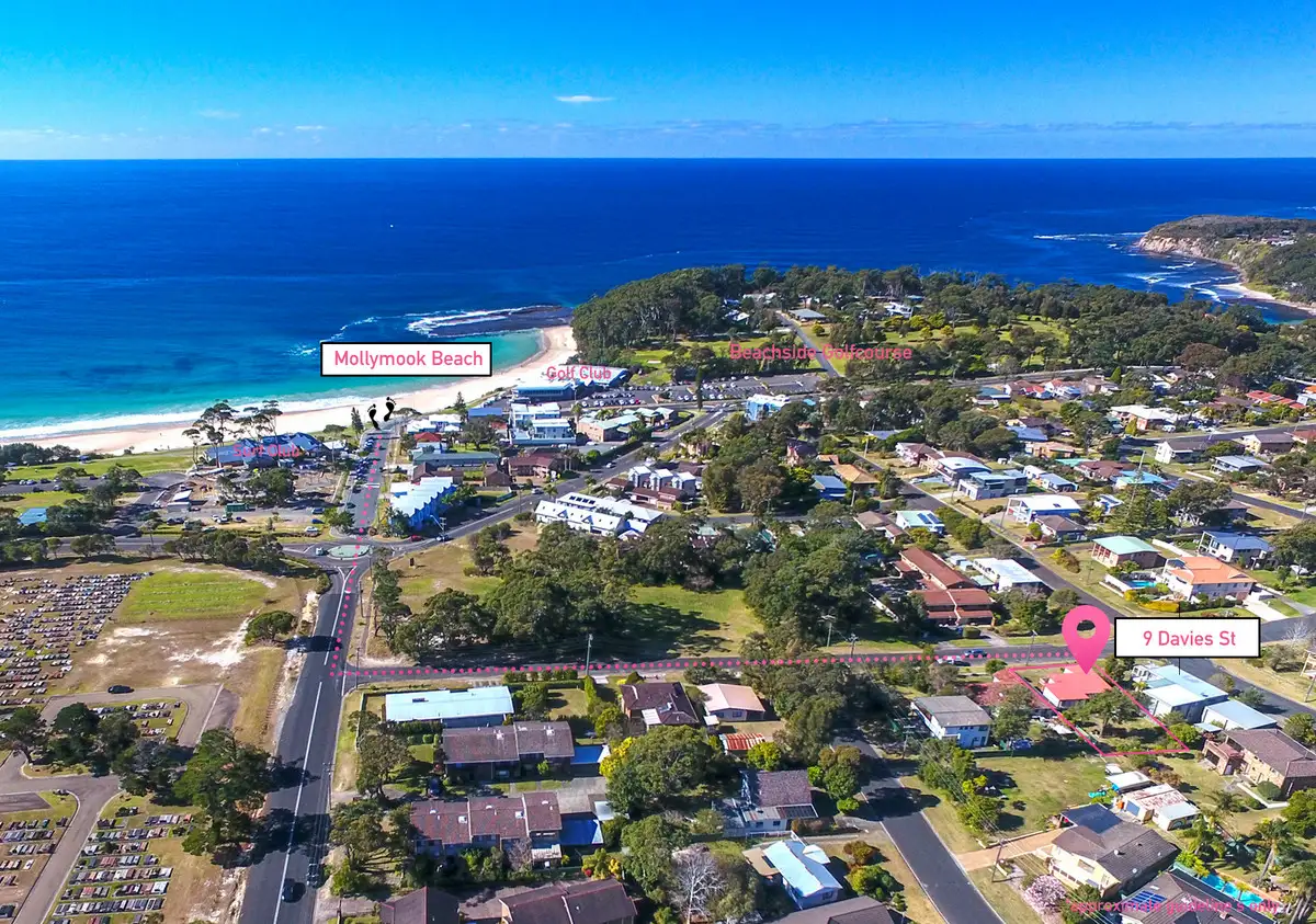 Main view of Homely house listing, 9 Davies Street, Mollymook NSW 2539