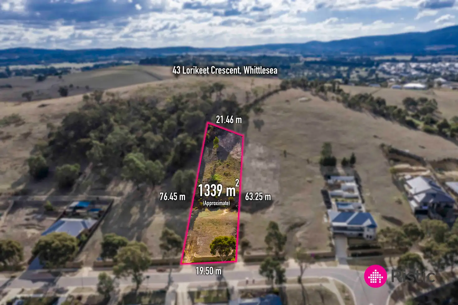 Main view of Homely land listing, 43 Lorikeet Crescent, Whittlesea VIC 3757