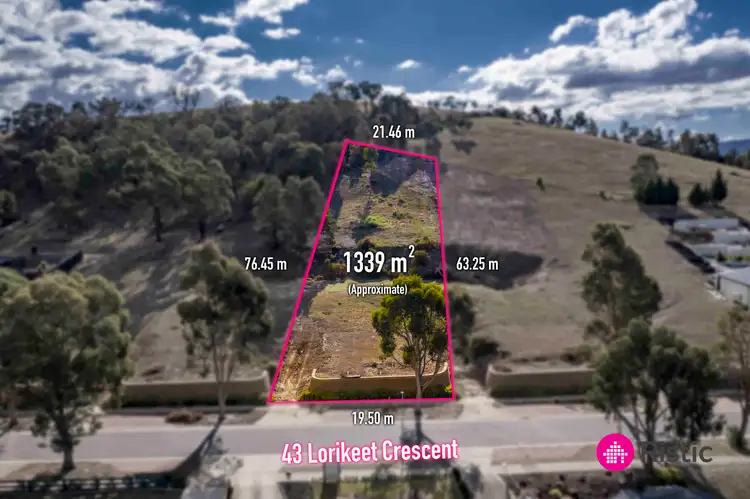 Second view of Homely land listing, 43 Lorikeet Crescent, Whittlesea VIC 3757