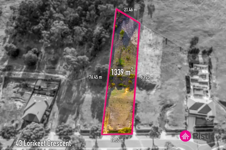 Fifth view of Homely land listing, 43 Lorikeet Crescent, Whittlesea VIC 3757